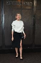 MFW - Guests At Ferragamo Fashion Show