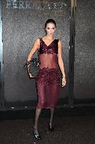 MFW - Guests At Ferragamo Fashion Show