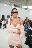 MFW - Guests At Ermanno Scervino Fashion Show