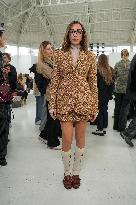 MFW - Guests At Ermanno Scervino Fashion Show