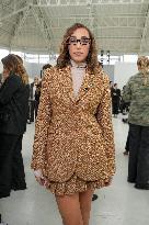 MFW - Guests At Ermanno Scervino Fashion Show