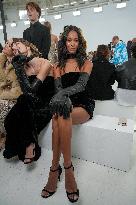 MFW - Guests At Ermanno Scervino Fashion Show