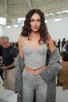 MFW - Guests At Ermanno Scervino Fashion Show