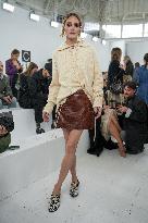 MFW - Guests At Ermanno Scervino Fashion Show