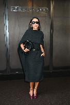MFW - Guests At Ferragamo Fashion Show
