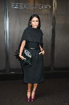 MFW - Guests At Ferragamo Fashion Show