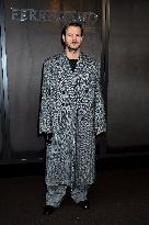 MFW - Guests At Ferragamo Fashion Show