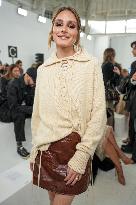 MFW - Guests At Ermanno Scervino Fashion Show