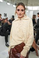 MFW - Guests At Ermanno Scervino Fashion Show