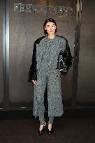 MFW - Guests At Ferragamo Fashion Show