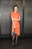MFW - Guests At Ferragamo Fashion Show