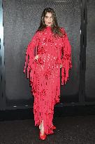 MFW - Guests At Ferragamo Fashion Show