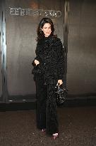 MFW - Guests At Ferragamo Fashion Show