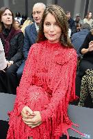 MFW - Guests At Ferragamo Fashion Show