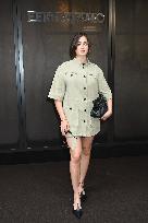 MFW - Guests At Ferragamo Fashion Show