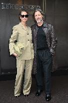 MFW - Guests At Ferragamo Fashion Show