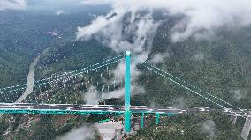Huajiang Canyon Bridge in Guizhou