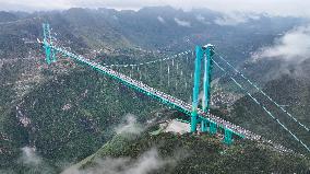 Huajiang Canyon Bridge in Guizhou