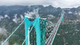 Huajiang Canyon Bridge in Guizhou