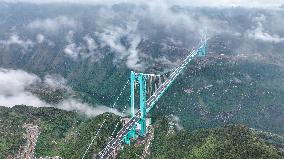 Huajiang Canyon Bridge in Guizhou