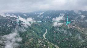 Huajiang Canyon Bridge in Guizhou