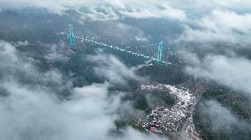 Huajiang Canyon Bridge in Guizhou