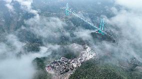 Huajiang Canyon Bridge in Guizhou