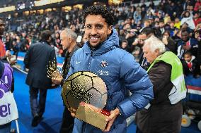 Ousmane Dembele celebrates his Ballon dOr at Parc des Princes - FA