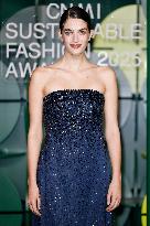 MFW CNMI Sustainable Fashion Awards photocall MP