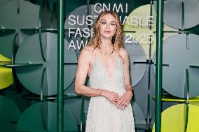 MFW CNMI Sustainable Fashion Awards photocall MP