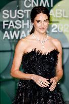 MFW CNMI Sustainable Fashion Awards photocall MP