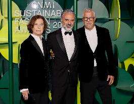 MFW CNMI Sustainable Fashion Awards photocall MP