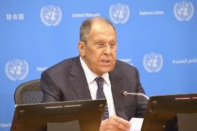 Russian Foreign Minister Lavrov