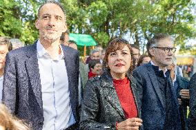 Left-Wing Meetings In Bram - France