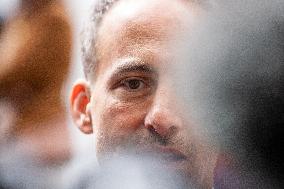 Left-Wing Meetings In Bram - France