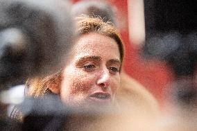 Left-Wing Meetings In Bram - France