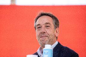 Left-Wing Meetings In Bram - France