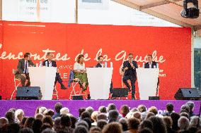 Left-Wing Meetings In Bram - France