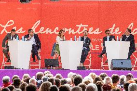 Left-Wing Meetings In Bram - France
