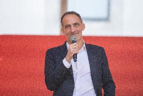 Left-Wing Meetings In Bram - France