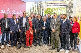 Left-Wing Meetings In Bram - France