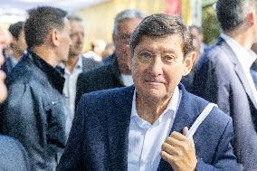 Left-Wing Meetings In Bram - France