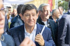 Left-Wing Meetings In Bram - France