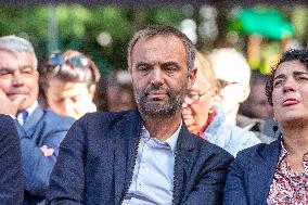 Left-Wing Meetings In Bram - France