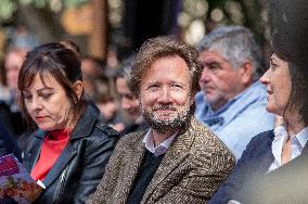 Left-Wing Meetings In Bram - France