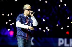 PLK Performs Concert At PSG v Auxerre Match - Paris