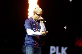 PLK Performs Concert At PSG v Auxerre Match - Paris