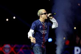 PLK Performs Concert At PSG v Auxerre Match - Paris
