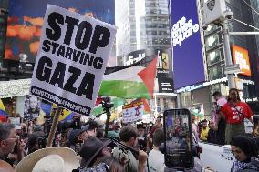 Anti-Israel protest in New York