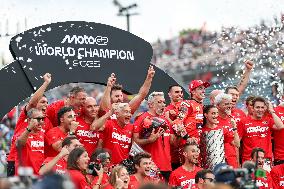 Marc Marquez Celebrates His MotoGP World Champion 7th Title - Japan